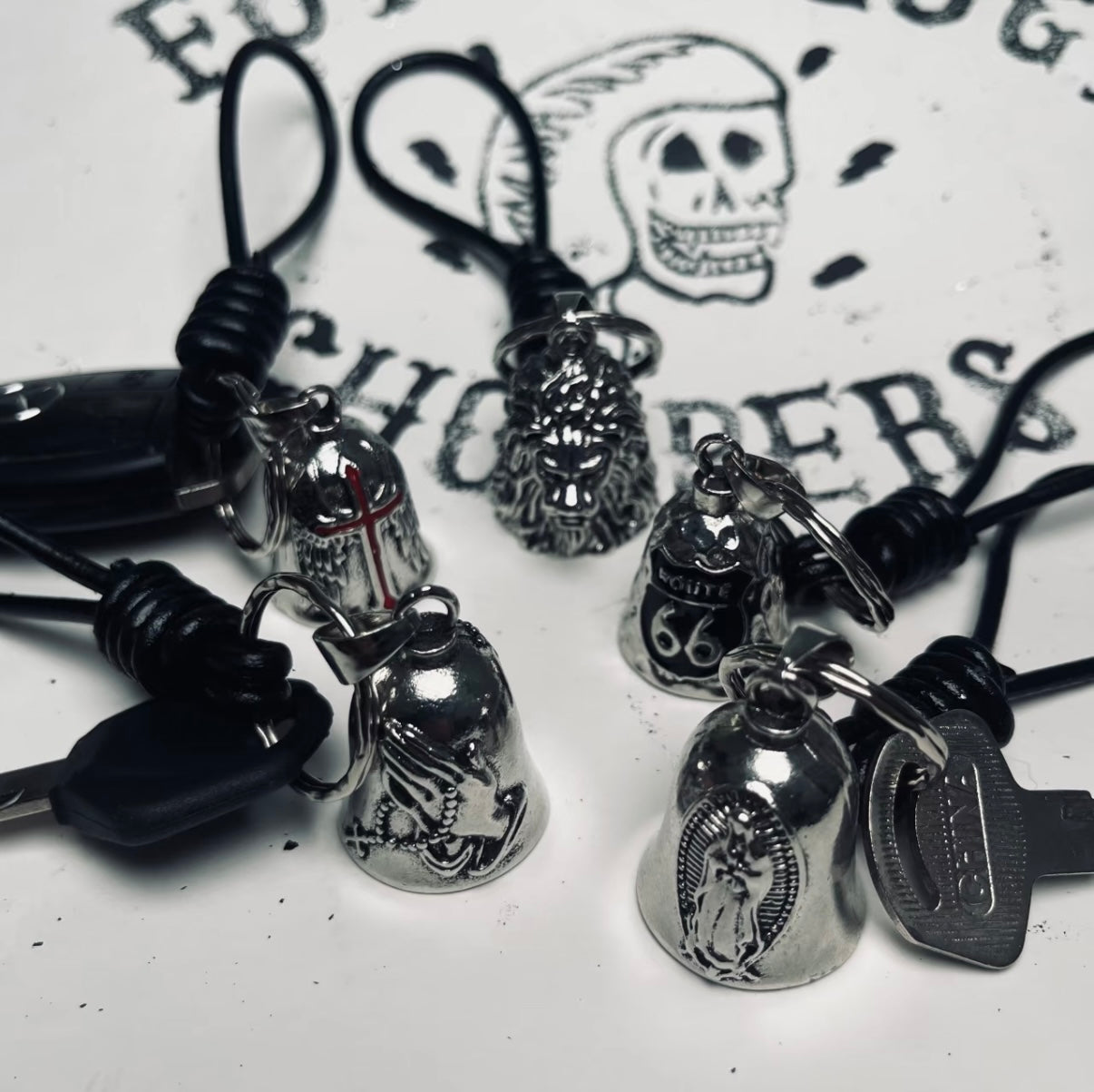 Motorrad Glocke Glücksbringer Guardian Biker Bell