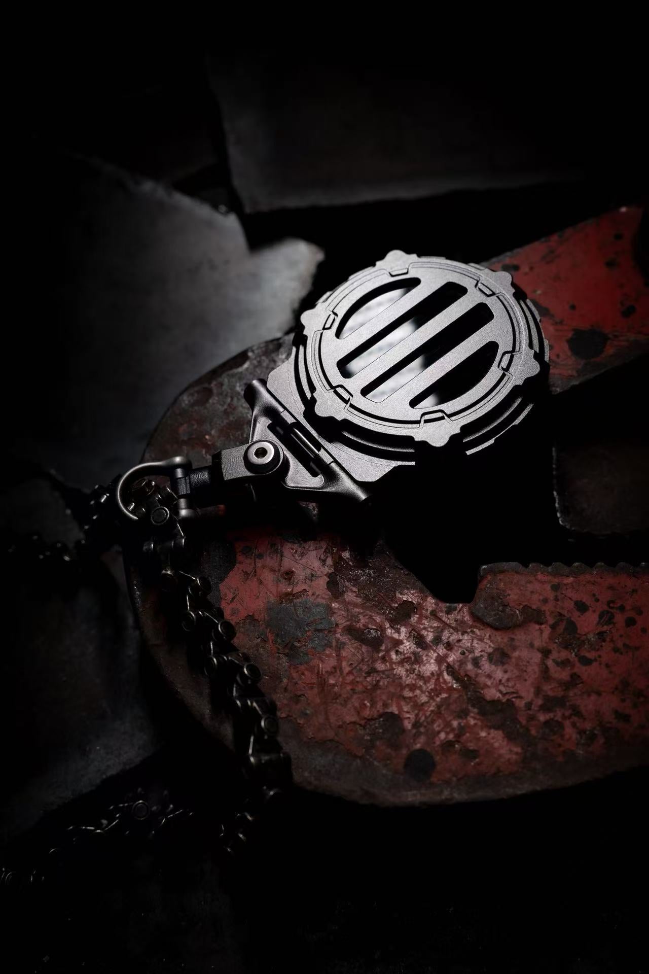 Премиальный индукционный ключ-чехол из алюминия с ЧПУ – совместим с H-D Touring, Softail и Sportster