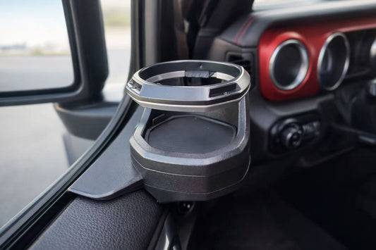 Für Jeep Wrangler JL / Gladiator JT Tür Cup Holder – Getränkehalter Fahrer / Beifahrer – Door Corner Halter