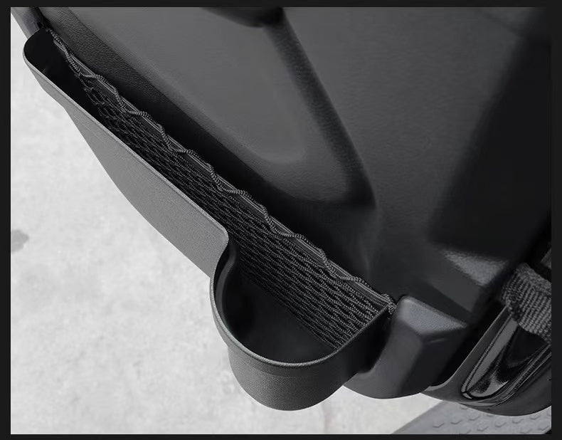 Hecktür Ablage mit Cup Holder für Jeep Wrangler JL 4-Tür – Rear Door Organizer Getränkehalter