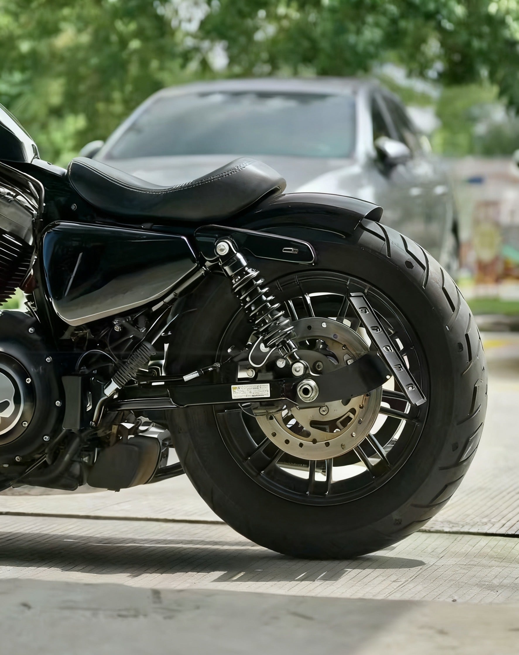 スポーツスター883 / 1200用ショートフェンダーストラット – Motosycho