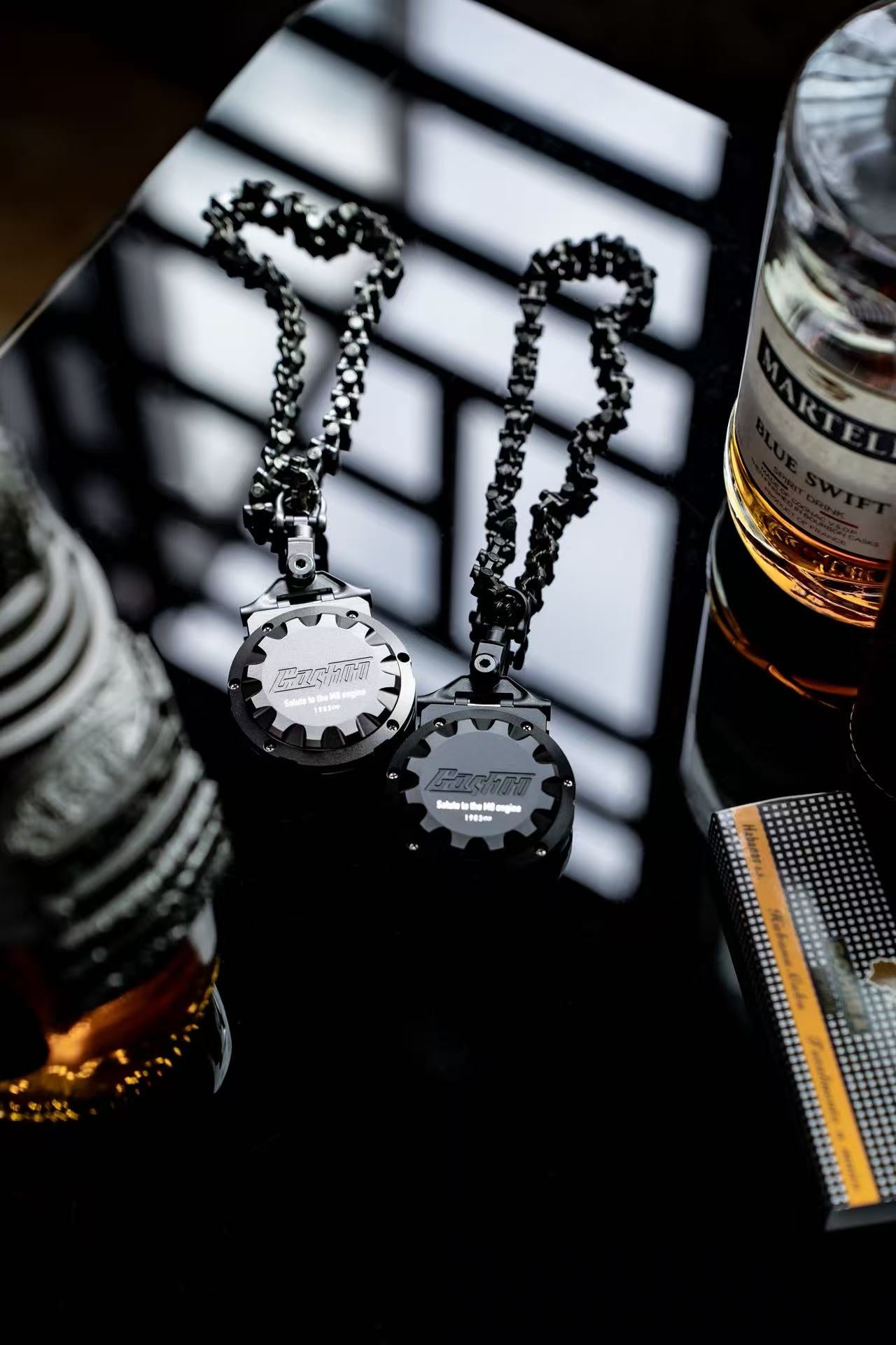 Премиальный индукционный ключ-чехол из алюминия с ЧПУ – совместим с H-D Touring, Softail и Sportster