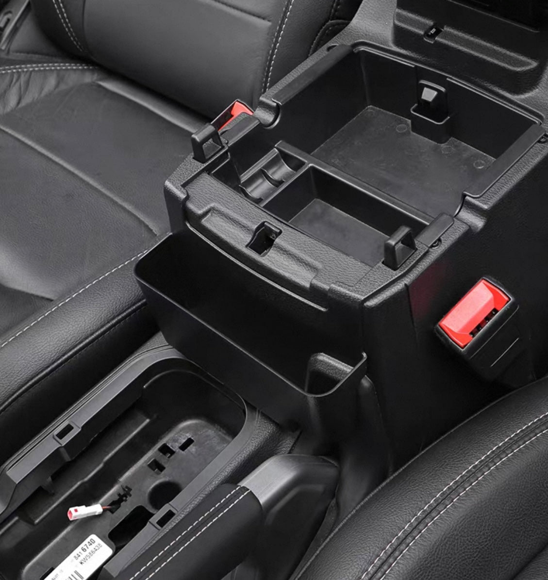Für Jeep Wrangler JL Armlehnen Organizer | Mittelkonsole Ablagebox | Armlehner Storage Box | Robuster Kunststoff