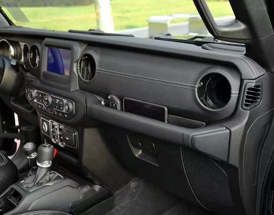 Grab Handle Organizer für Jeep Wrangler JL & Gladiator JT – Dashboard Ablagebox Beifahrergriff – Zusatz Stauraum